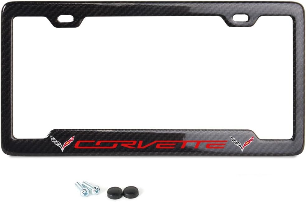 Carbon Fiber License Plate Frame Pack of 2 Q29573