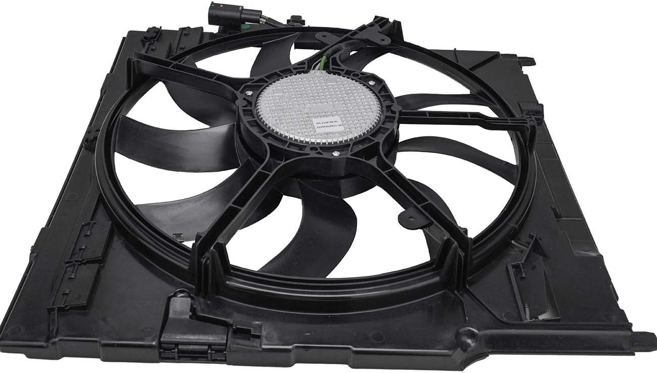 Front Radiator Cooling Fan Motor Assembly for BMW F15 X5 F16 X6 L4242