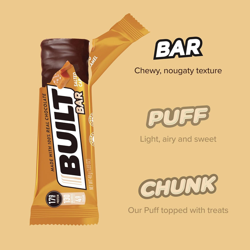 12 Count Salted Caramel Protein Bar N8821