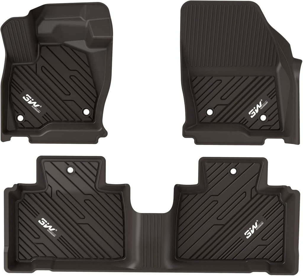 Black TPE All-Weather Custom Fit Car Liner for Ford Edge O4469