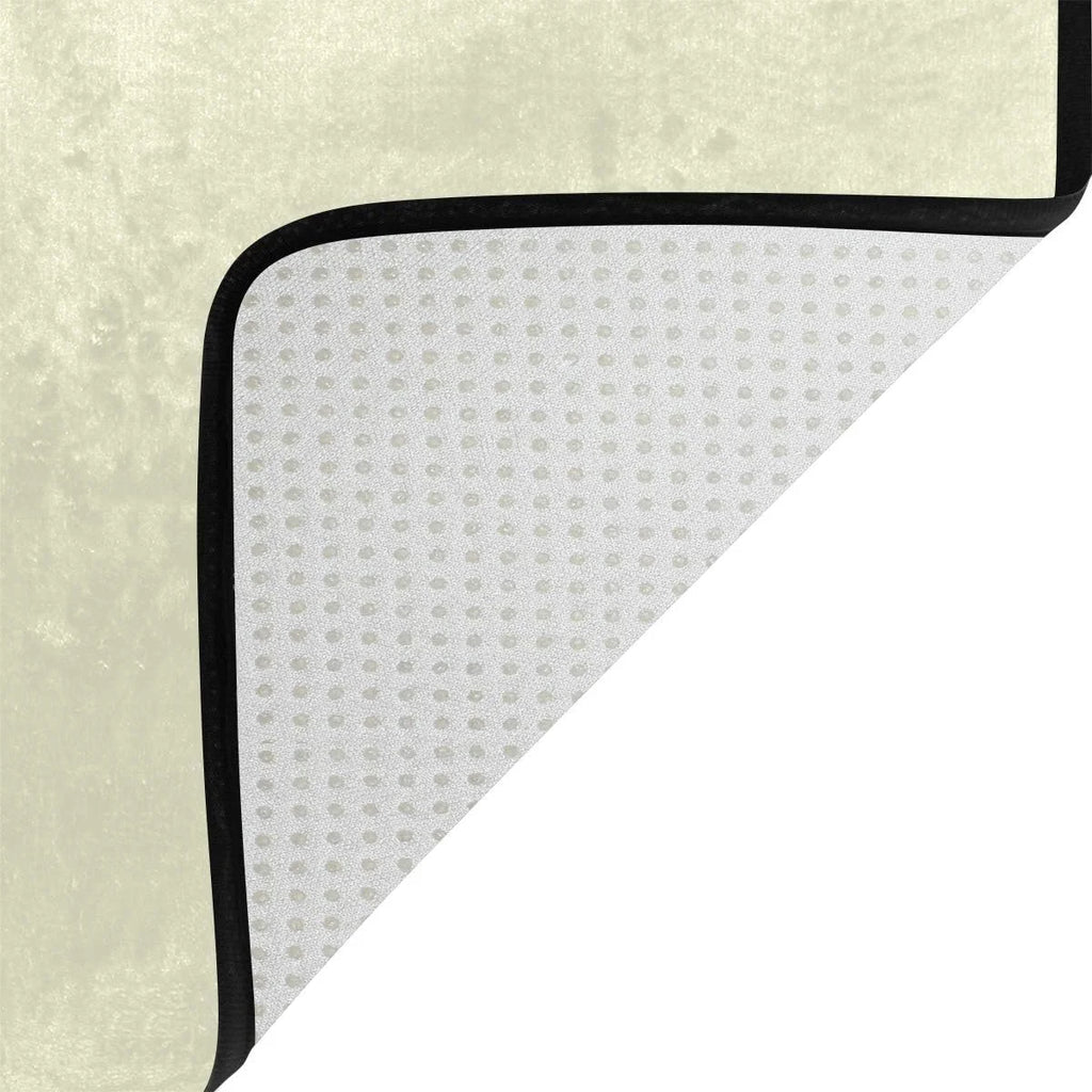 Pineapple Doing Exercises with Dumbbells Lightweight Carpet Mats, 6'8" x 4'10" Area Soft Rugs Floor Mat Rug G973