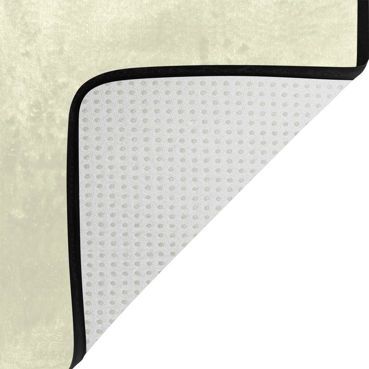 Pineapple Doing Exercises with Dumbbells Lightweight Carpet Mats, 6'8" x 4'10" Area Soft Rugs Floor Mat Rug G973
