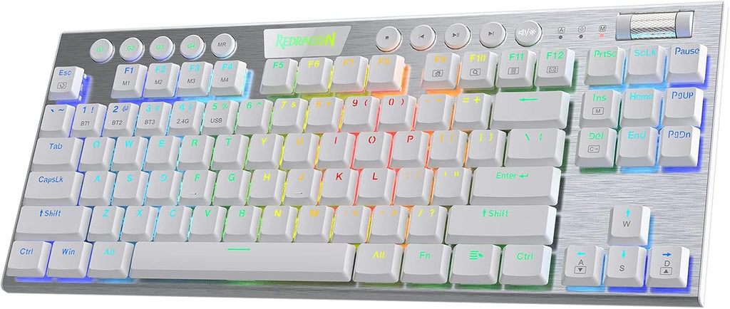 Wireless RGB Mechanical Keyboard with Linear Red Switch Y7847
