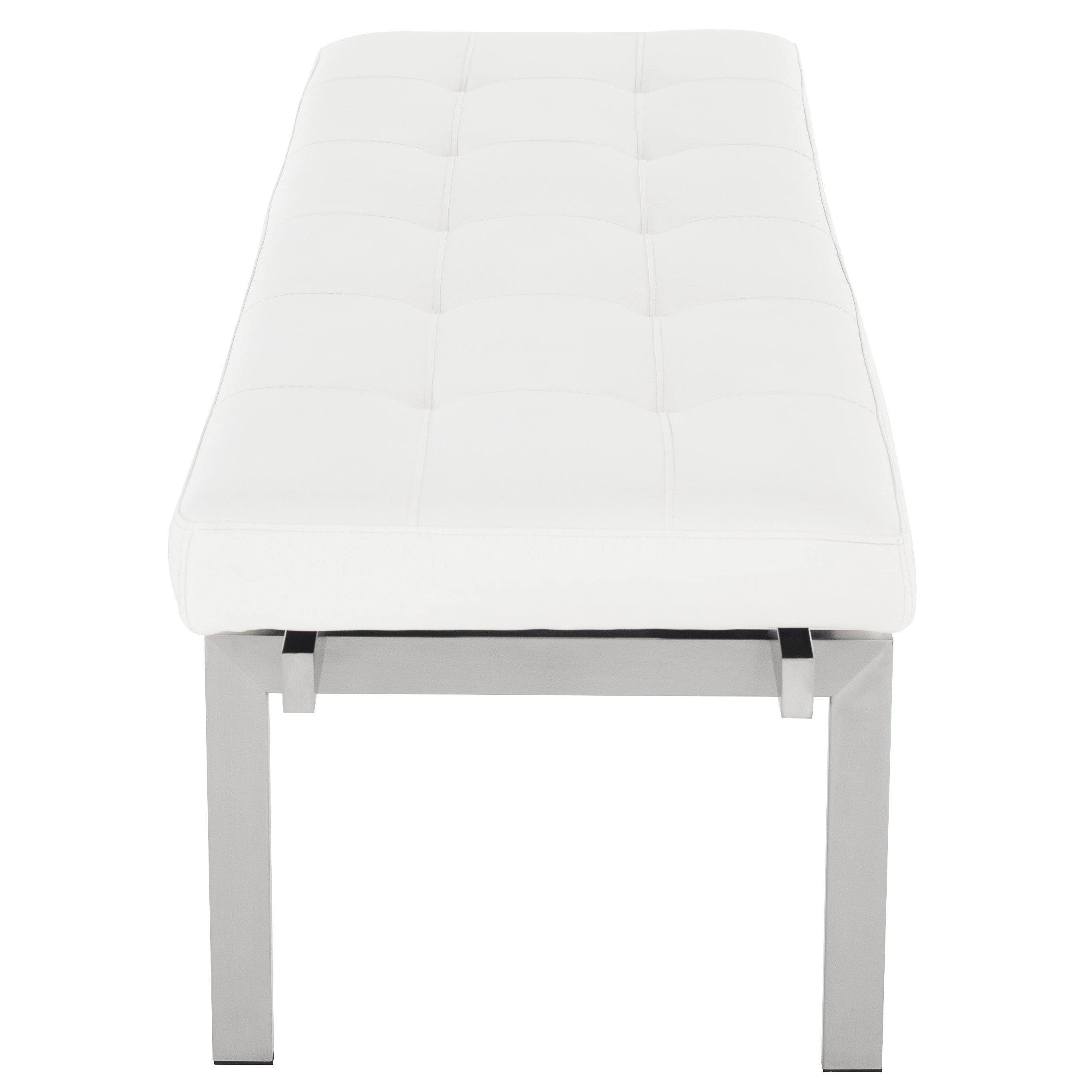 White Louve Bench J505