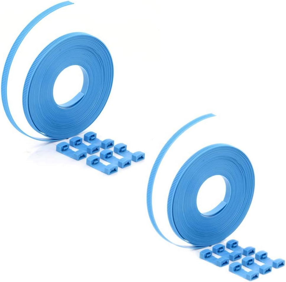 Nylon Cable Ties, 8 Meters Cable Roll With Connectors, 1 Pcs/Pack X63175
