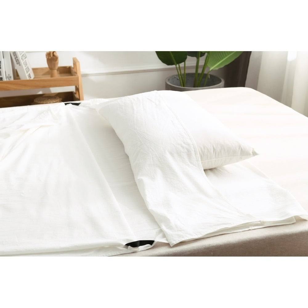 Queen Khaki Packable Travel Airbed Sheet Set with Carrying Bag I999927