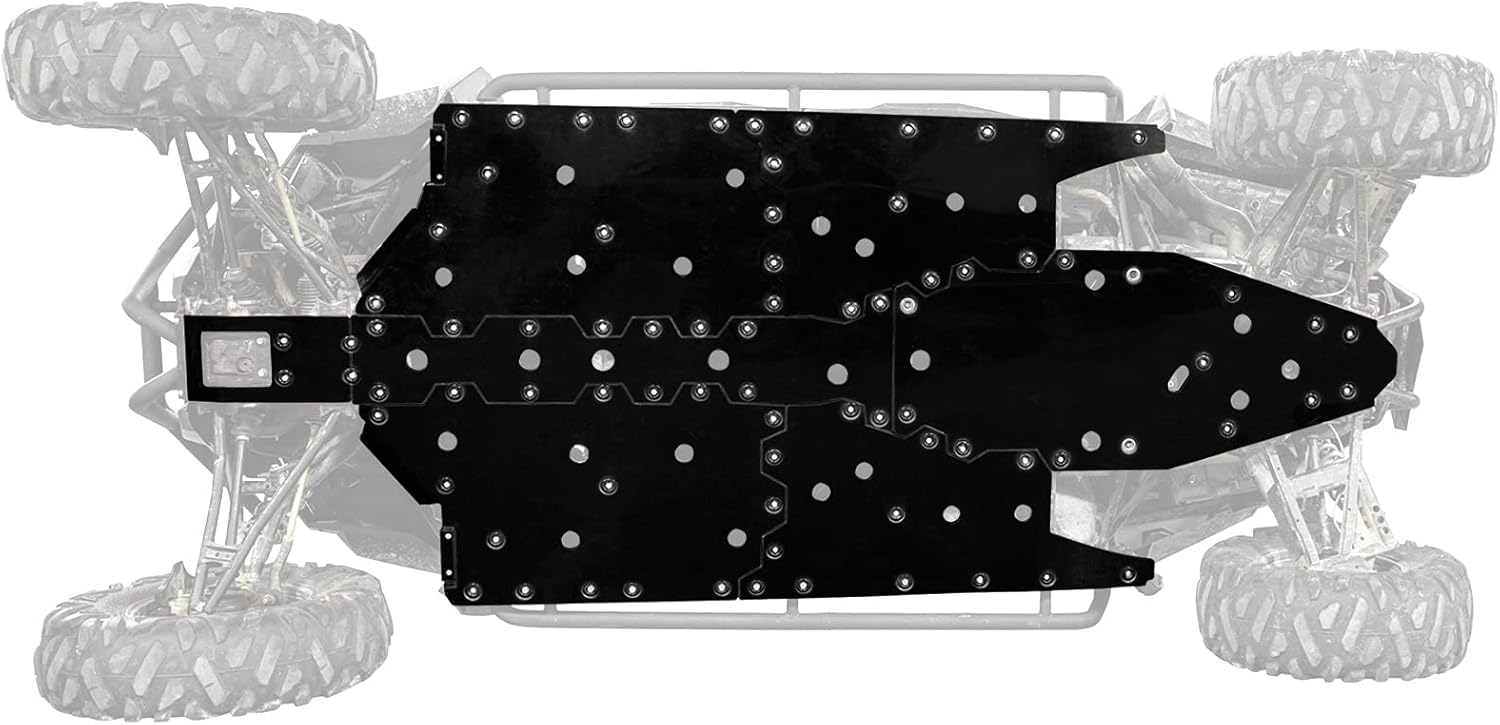 Full Skid Plate for Polaris RZR S4 1000, 1/2" Thick ARMW Material F5709