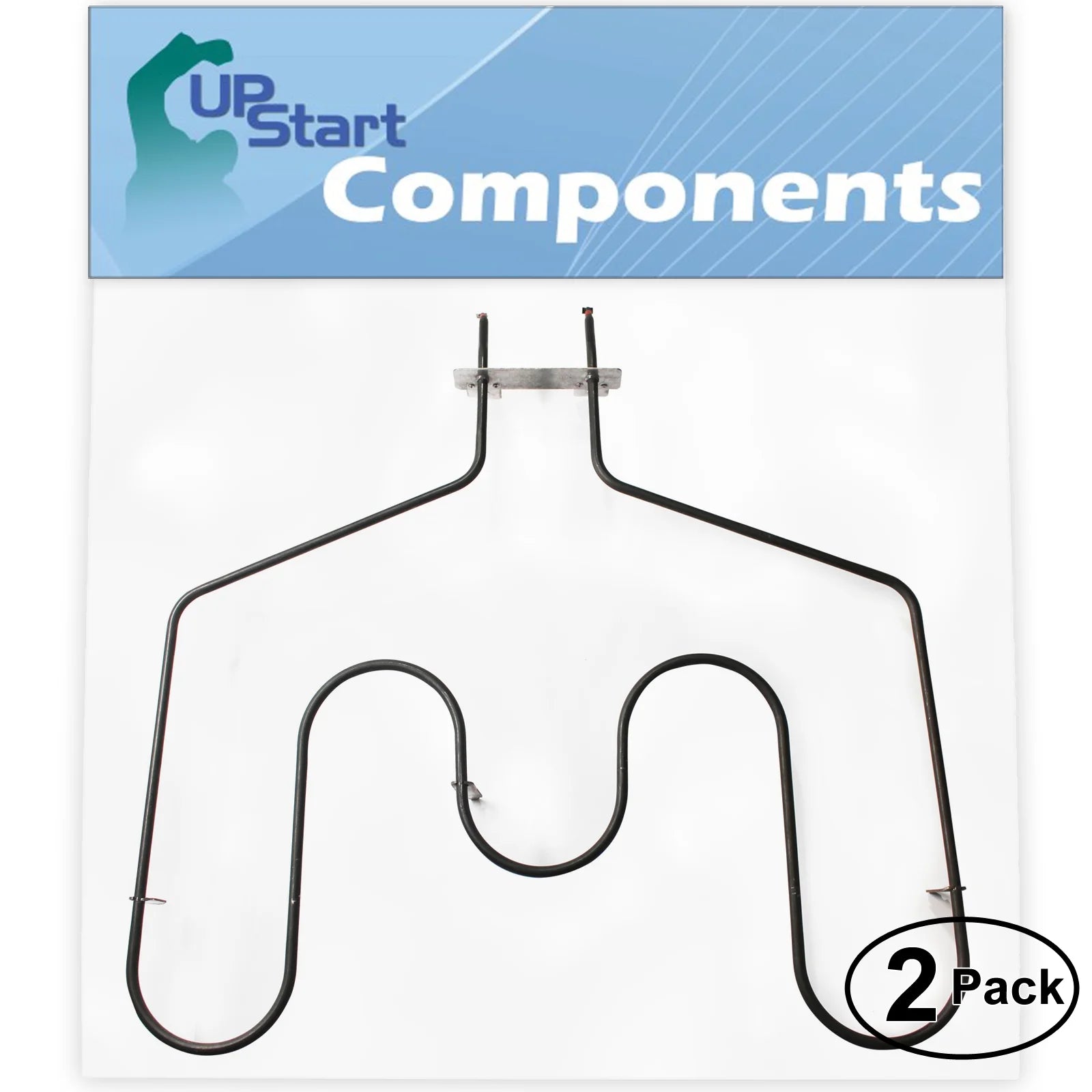 2-Pack Bake Element for General Electric Oven Heating Element Q59035
