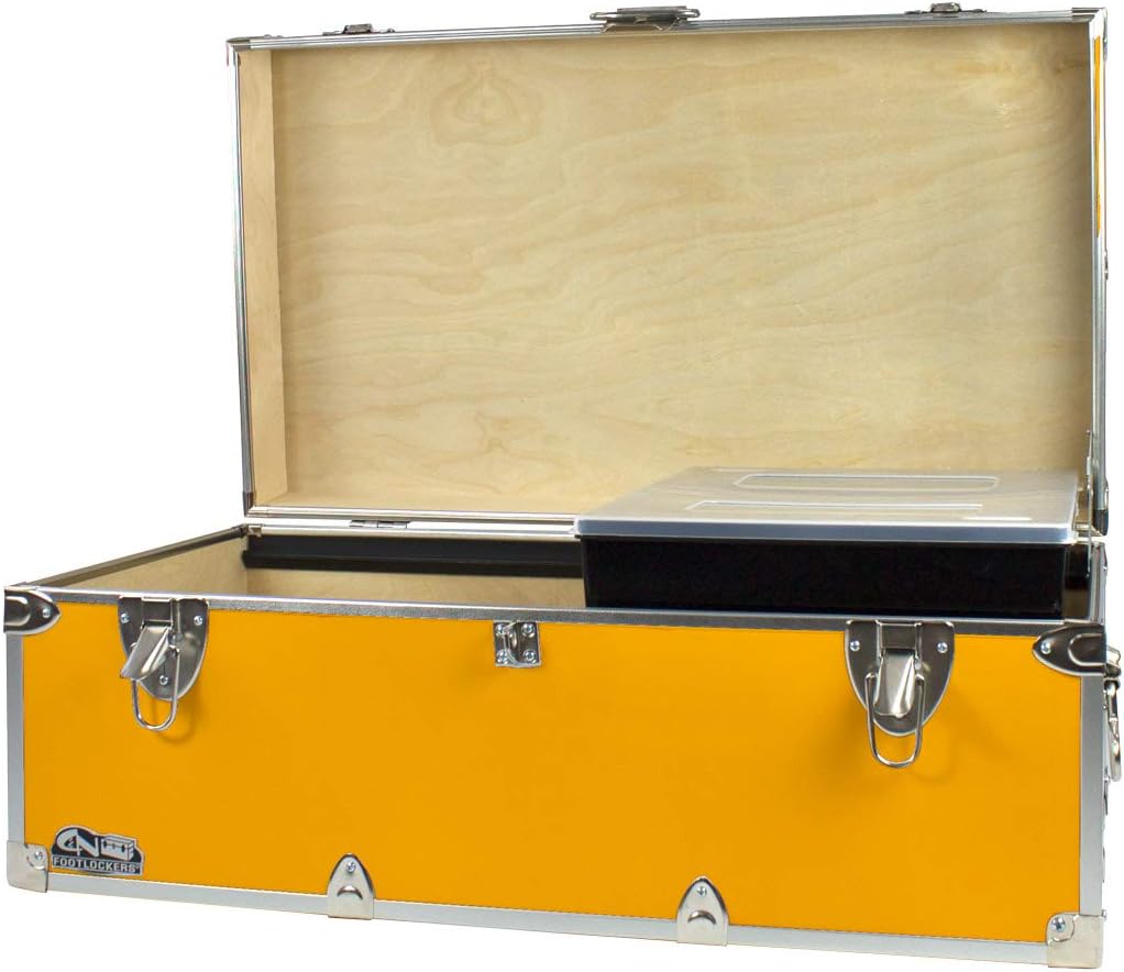 Mint Footlocker Storage Chest with Organizer Tray U999