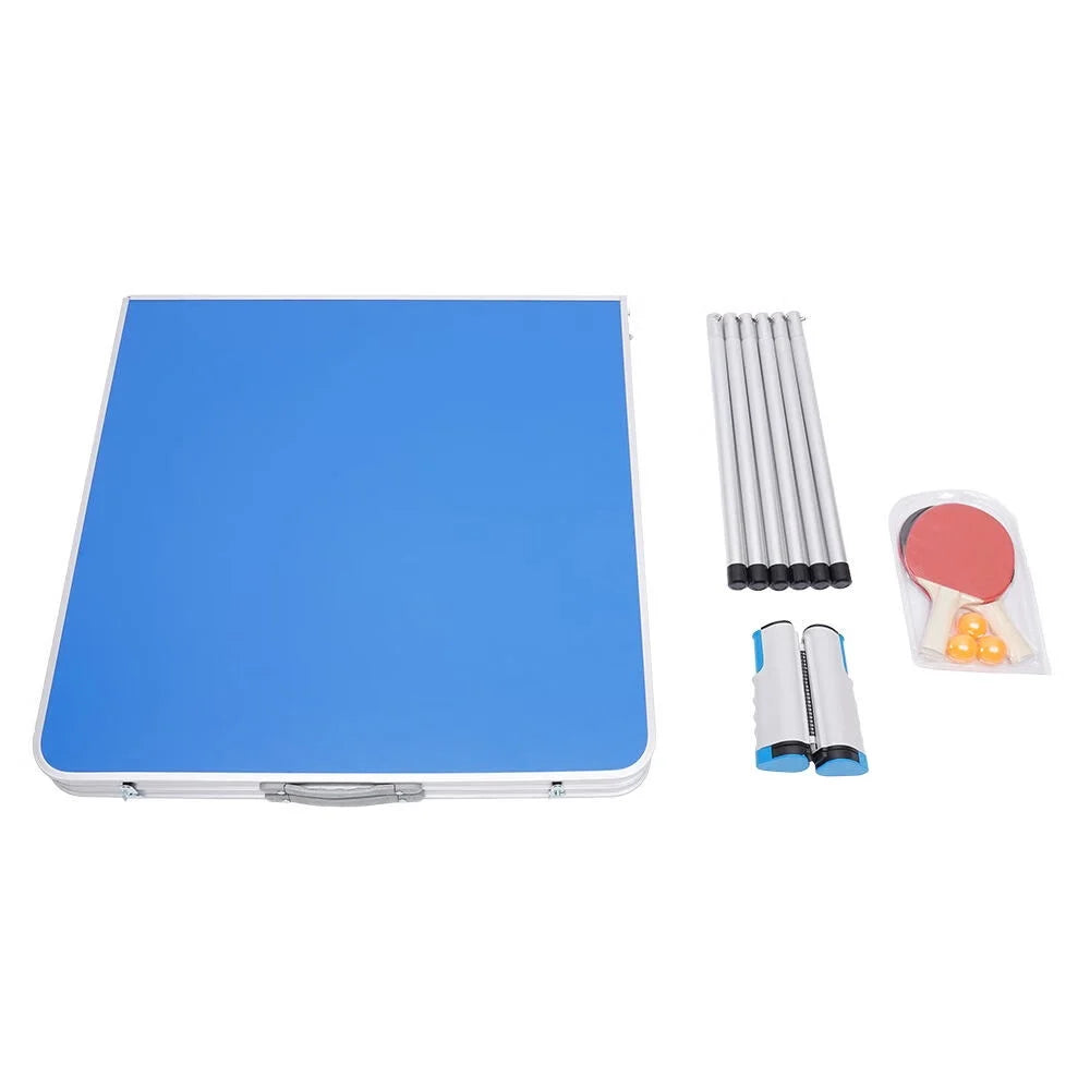 Foldable Ping Pong Table with 2 Paddles and 3 Balls S380