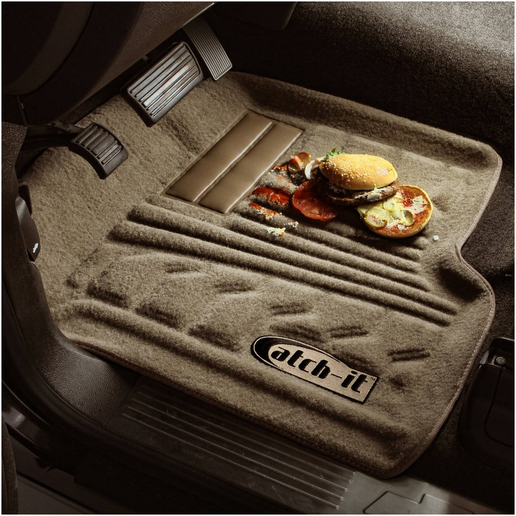 Black Front Carpet Floor Mat L237