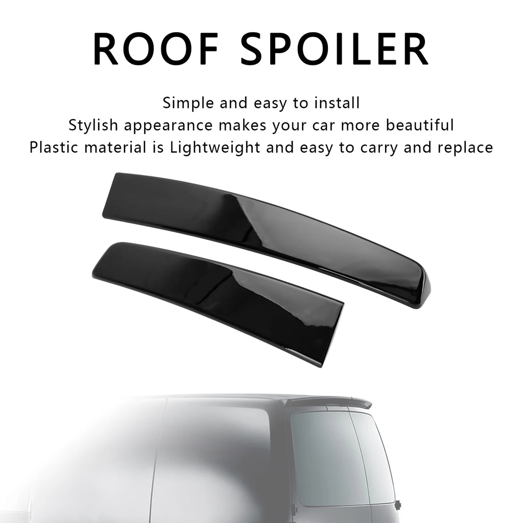 Gloss Black Rear Twin Barn Door Trunk Spoiler C460593