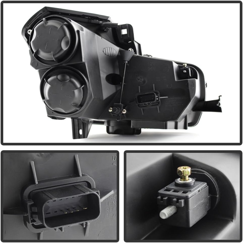 Smoke Halogen Projector Headlights F107796