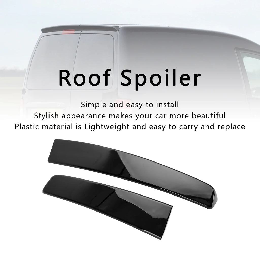 Gloss Black Rear Twin Barn Door Trunk Spoiler C460593
