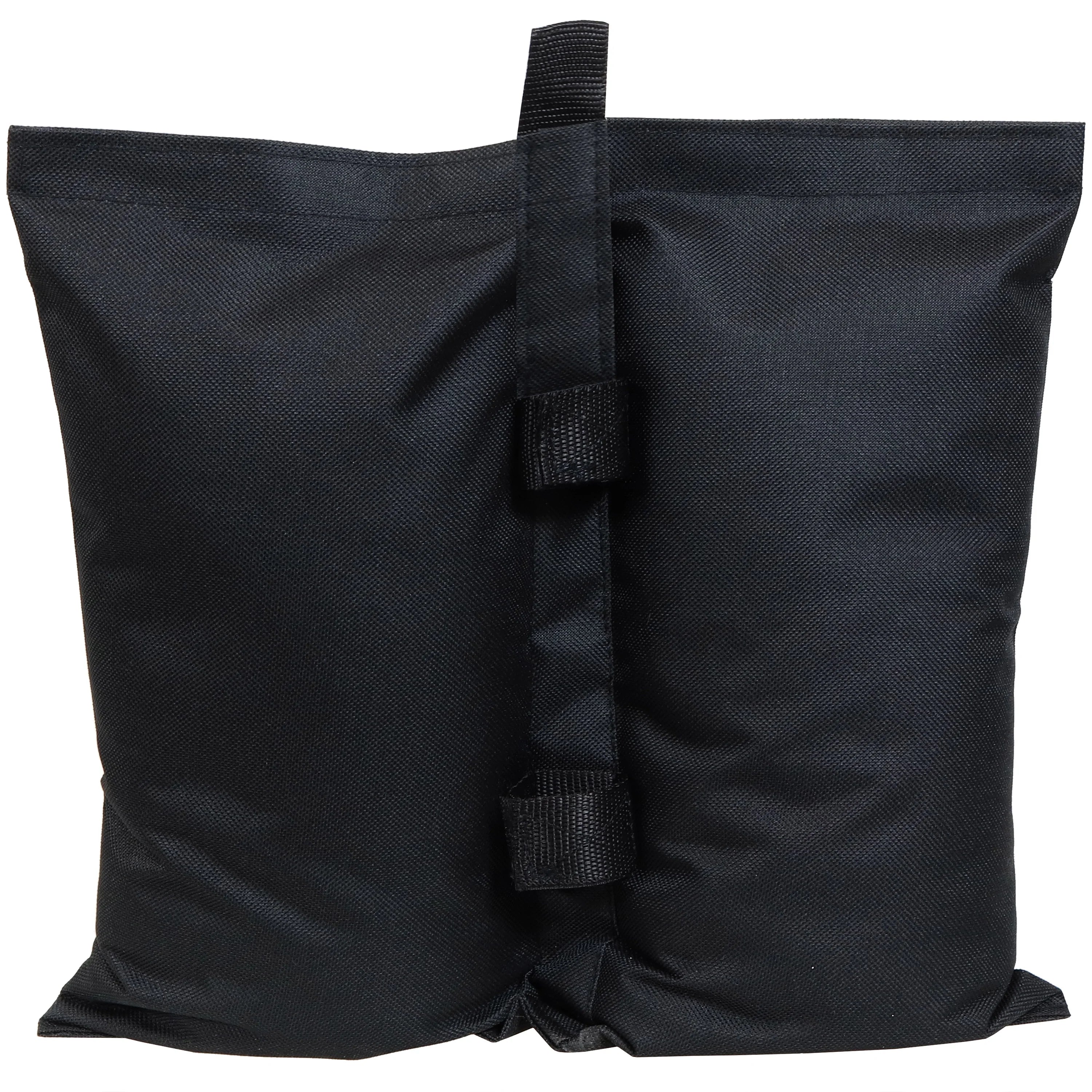 Black Polyester Sandbag Canopy Weights, Set of 4 V817995