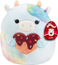 10" Blue Cow Plush Stuffed Animal Toy C53626