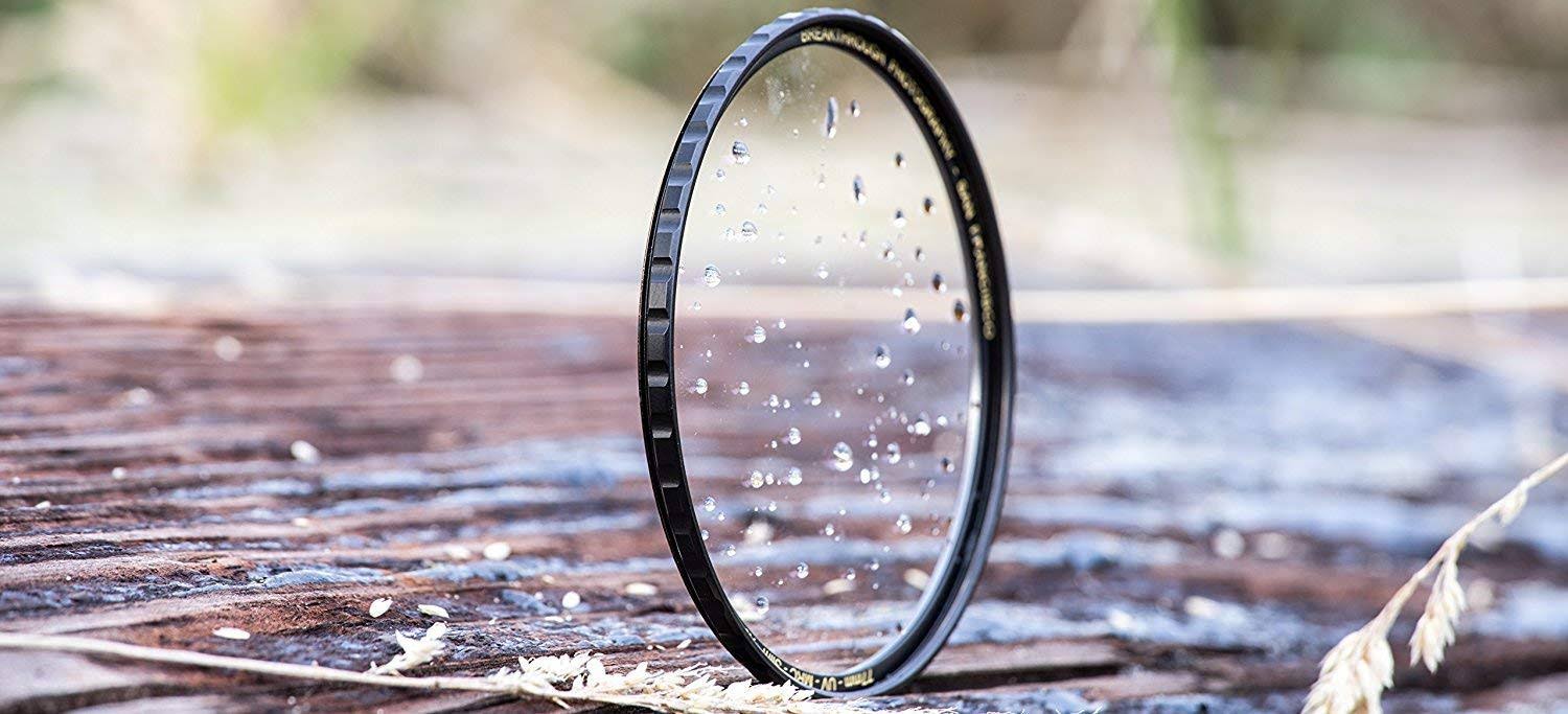 77mm X4 UV Filter for Camera Lenses with Lens Cloth Q978