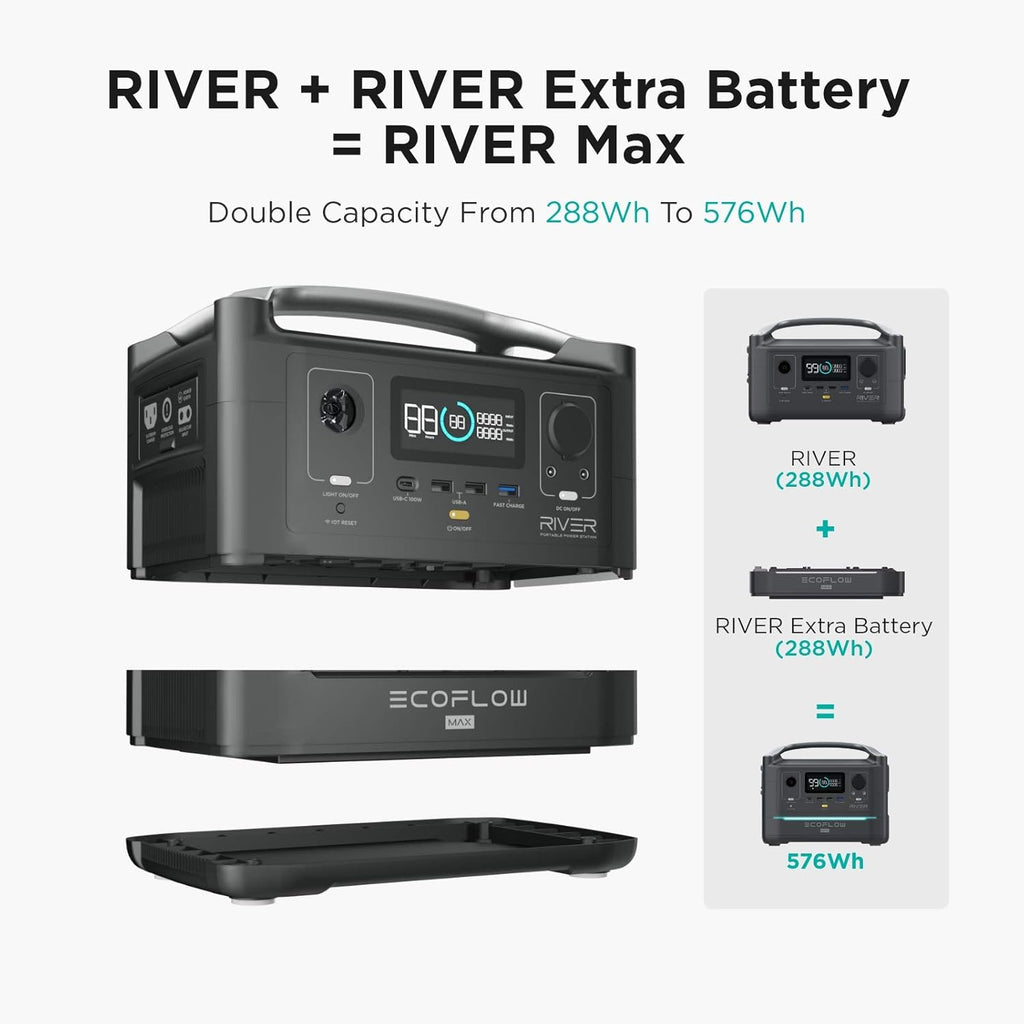River 600 Extra Battery 288Wh T49027