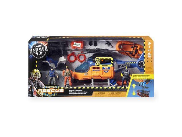 Rescue Helicopter Tactical Unit Playset M803
