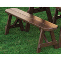 Yellow Pine Backless Bench W4268