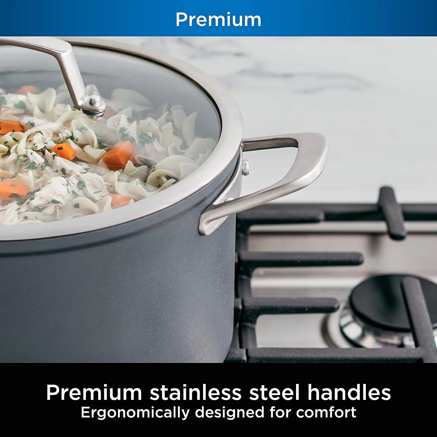 8 Qt Stainless-Steel Stockpot A6974