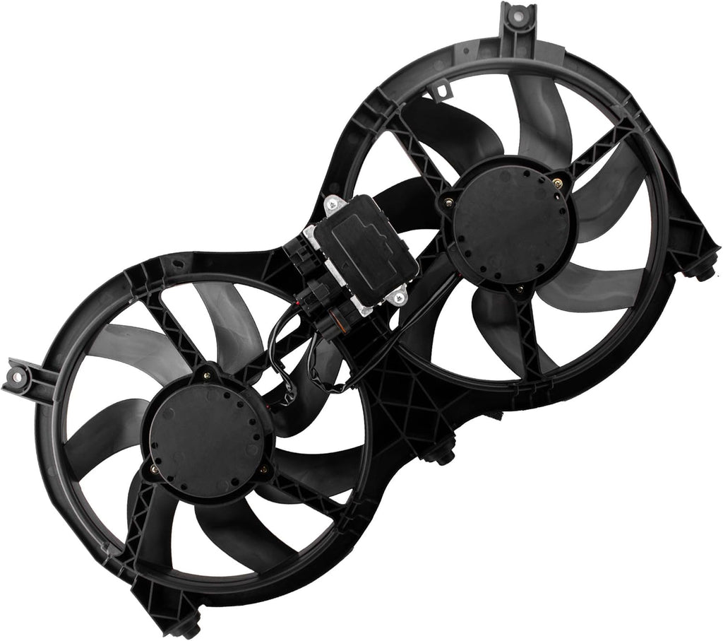 Dual Radiator and Condenser Cooling Fan Motor Assembly Q79155