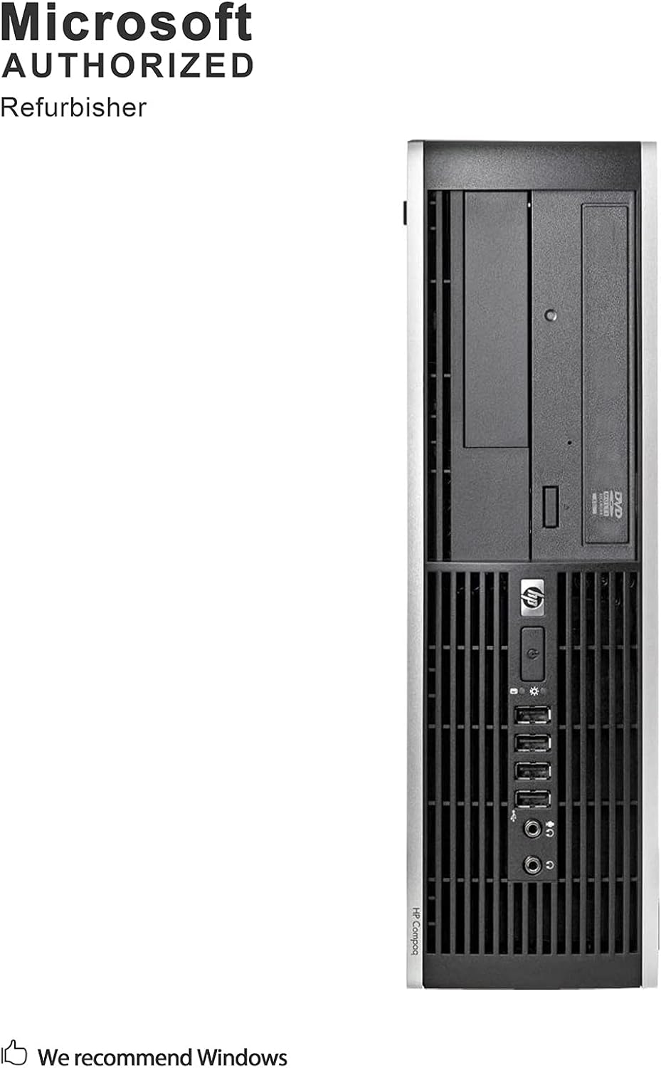 HP Compaq Pro 6305 SFF Desktop PC, AMD A6 5400B, 16G DDR3, 512G SSD, Win 10 Pro 64 Bit C429