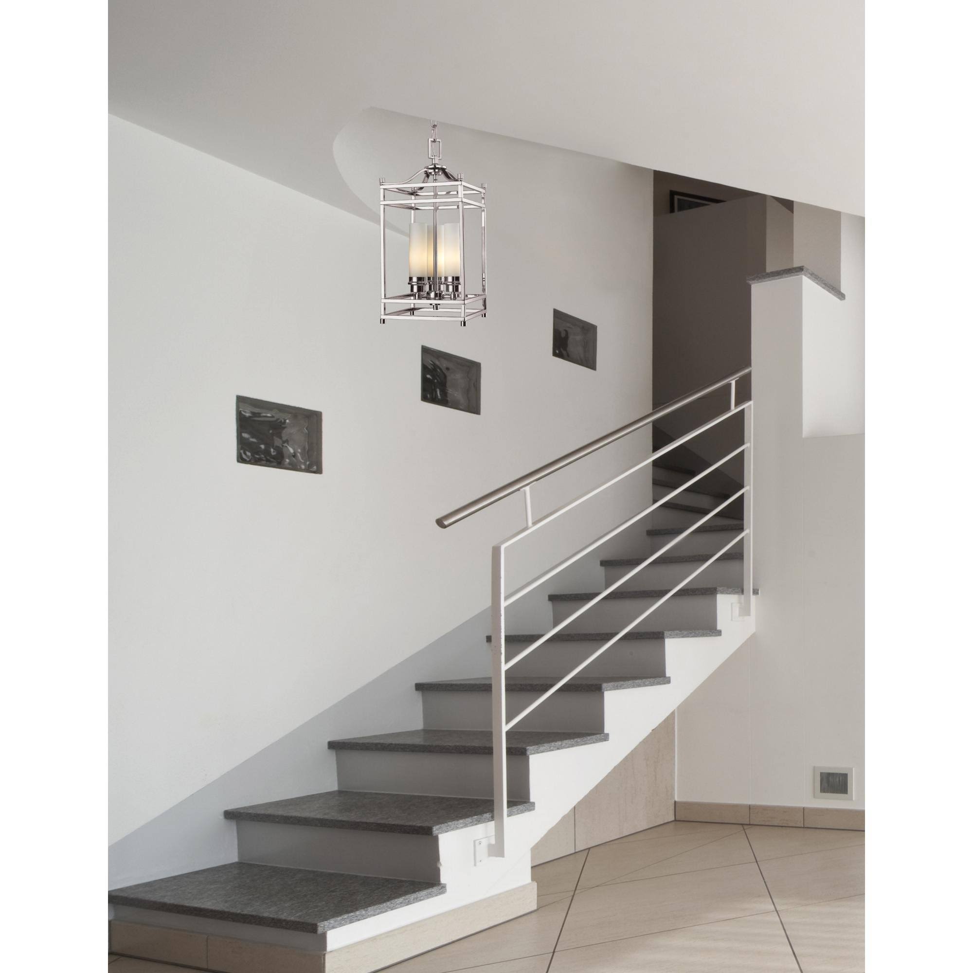 Chrome 3 Light Semi-Flush Mount M59093