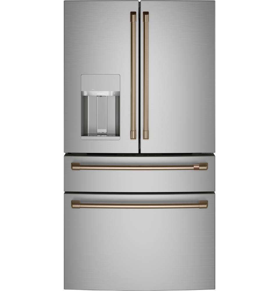 Brushed Bronze Refrigerator Handle Kit I17238