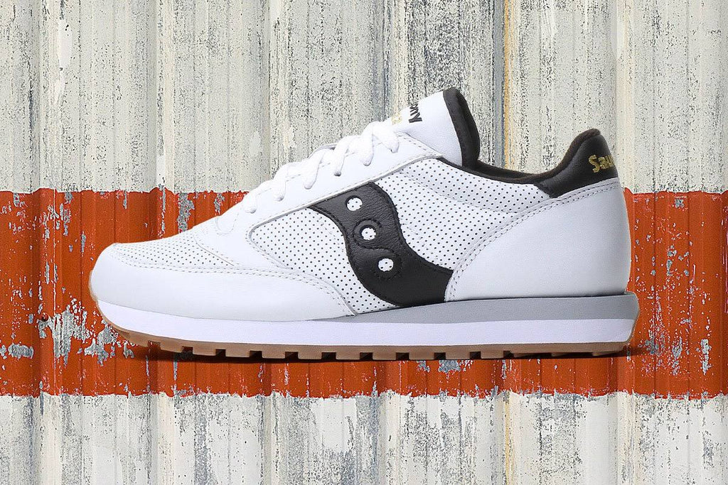 White Black Saucony Jazz Sneakers L40798