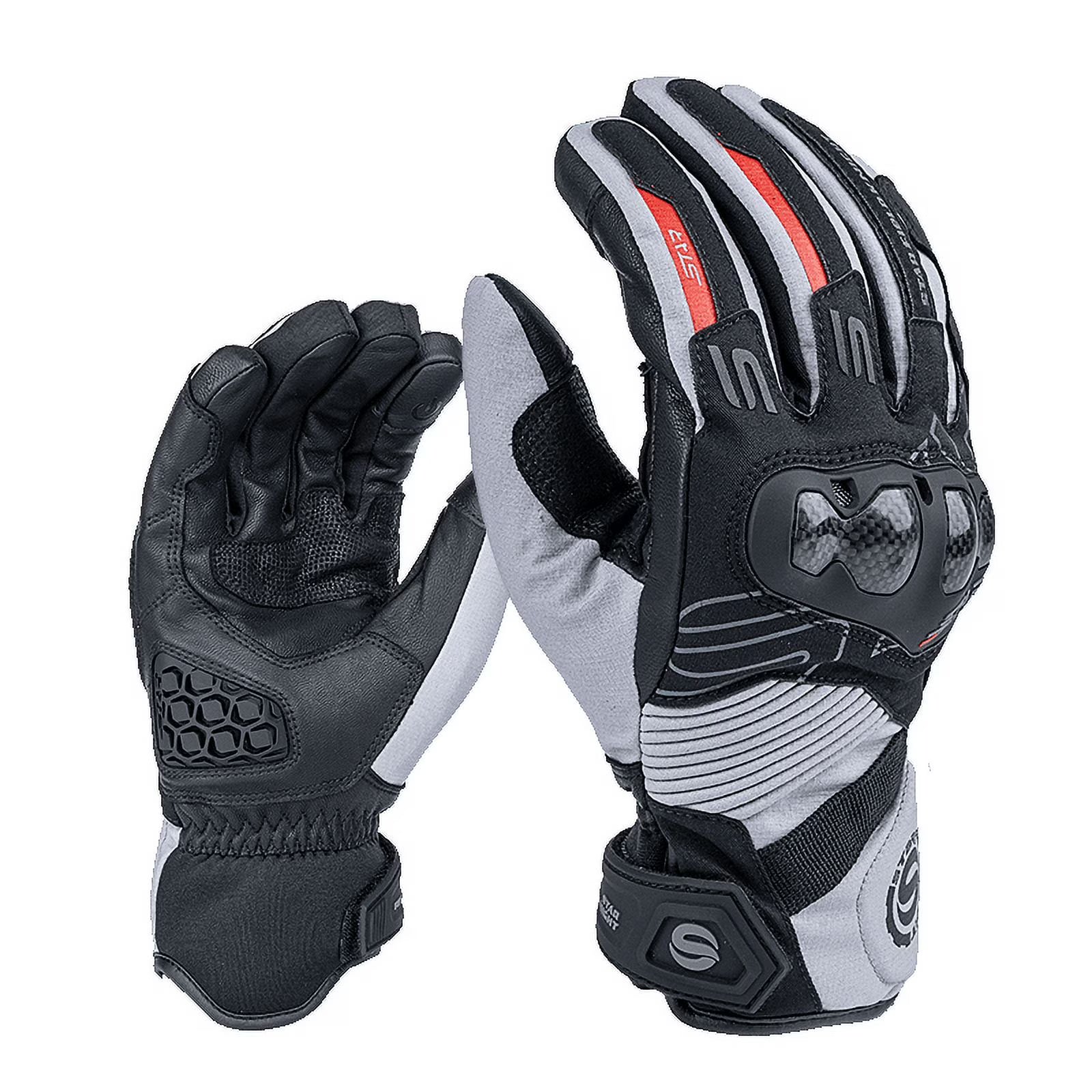 Vintage Leather Motorcycle Gloves Y63148