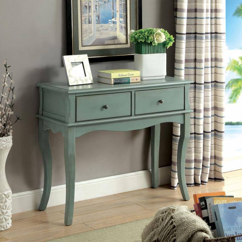 Vintage Console Table, Black H765