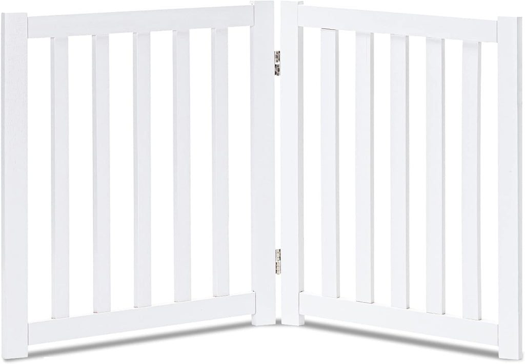 Oak Wood Foldable Pet Gate D417
