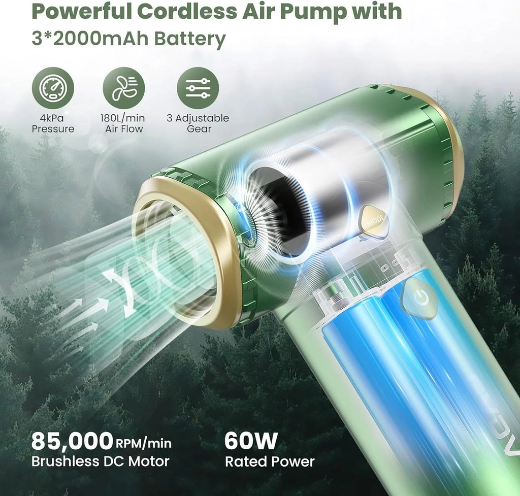 Portable Electric Air Pump with 2000mAh Battery P8600