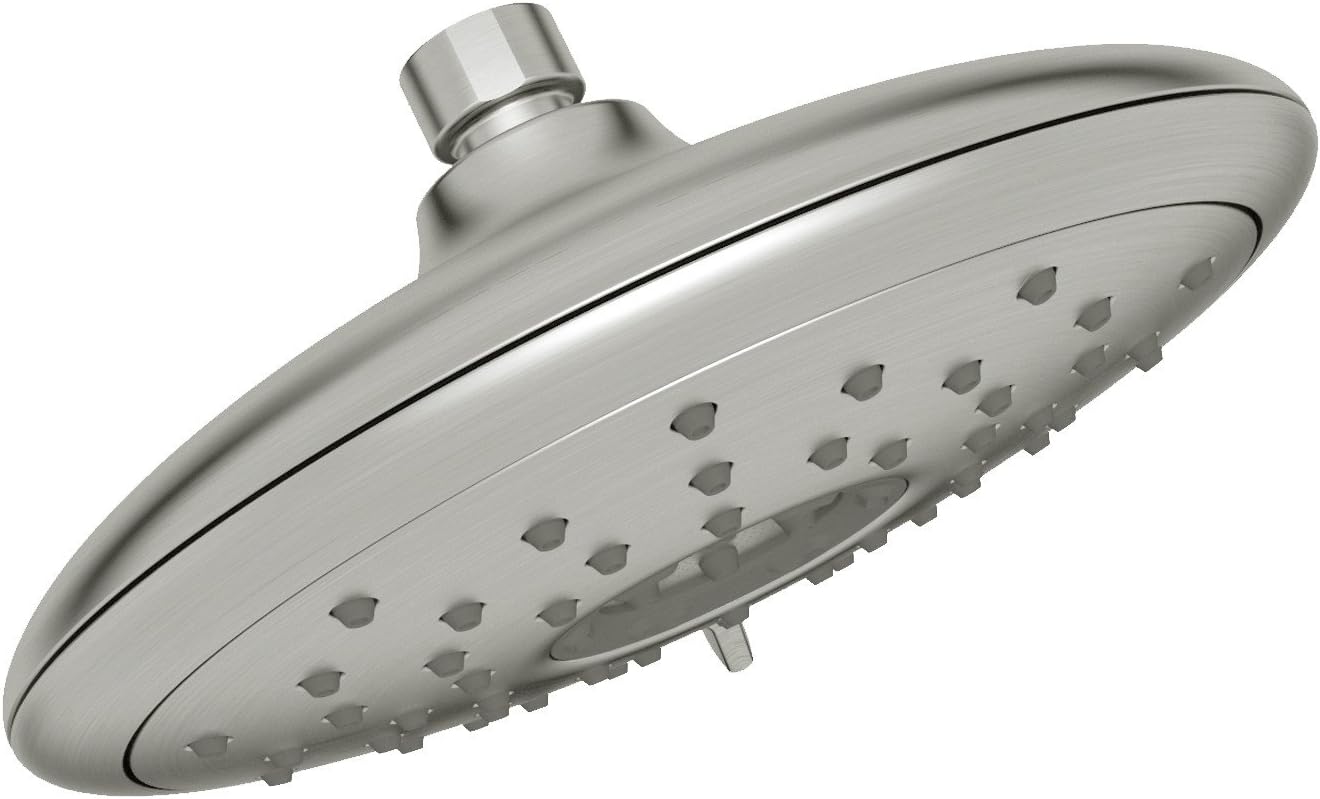 Brushed Nickel 4-Function Shower Head, 2.5 GPM P113