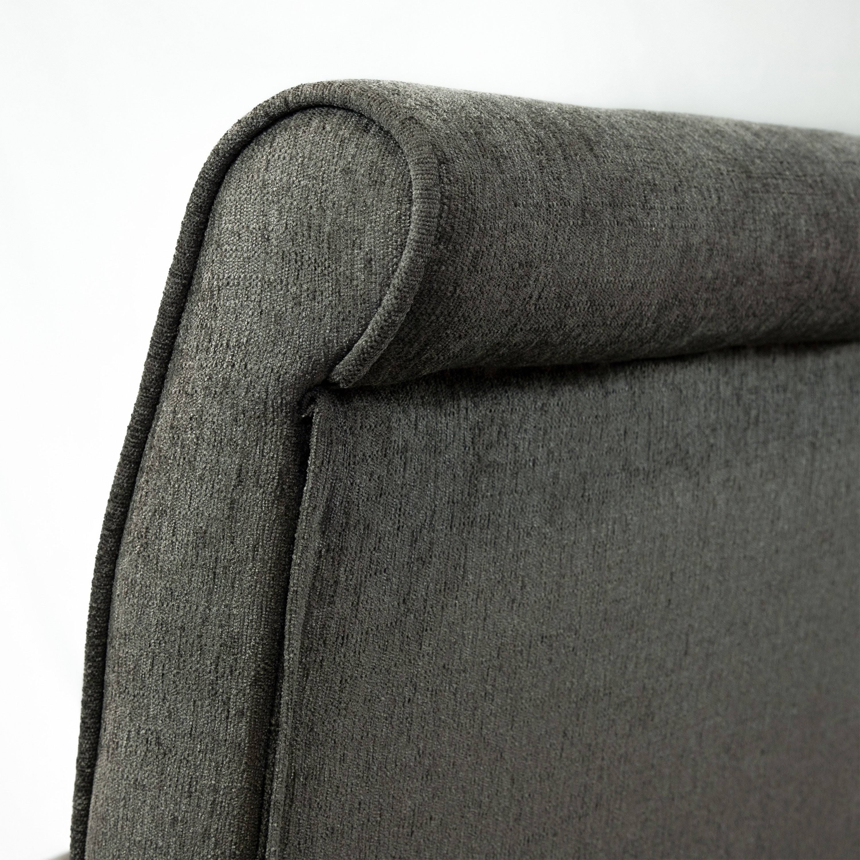 Taupe Chenille Counter Height Chair Set of 2 T4766