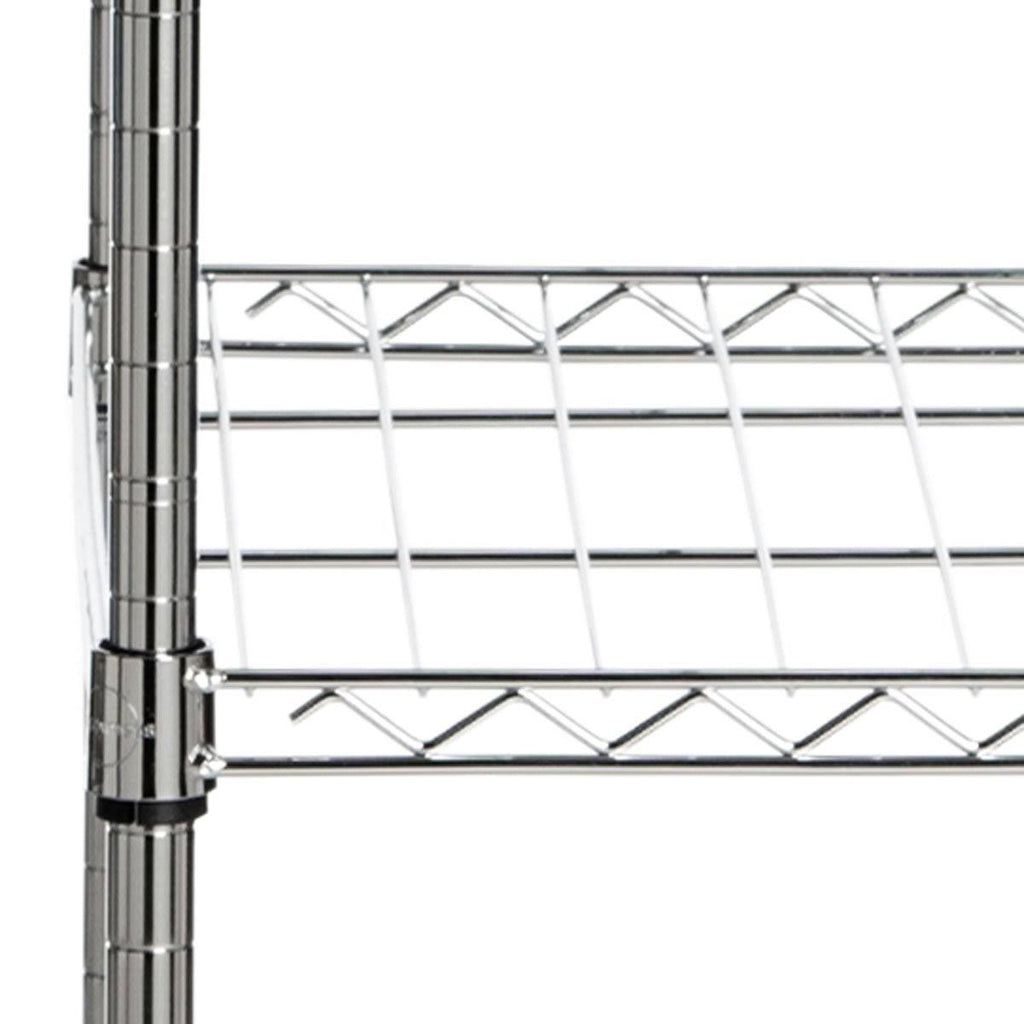 Chrome Wire Adjustable Garment Rack Z118438