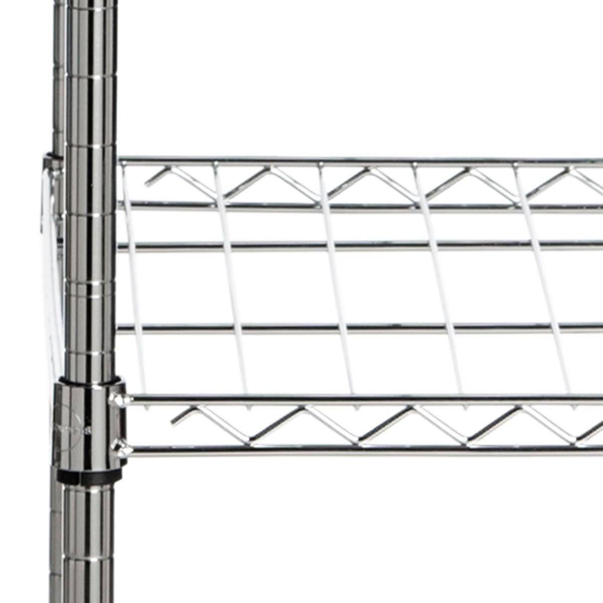 Chrome Wire Adjustable Garment Rack Z118438