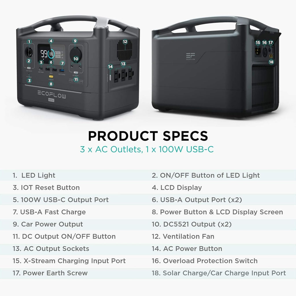 River 600 Extra Battery 288Wh T49027