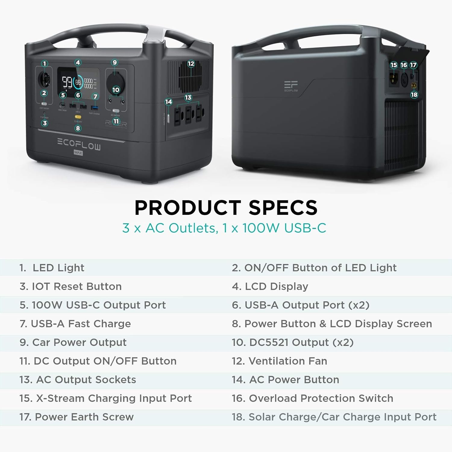 River 600 Extra Battery 288Wh T49027