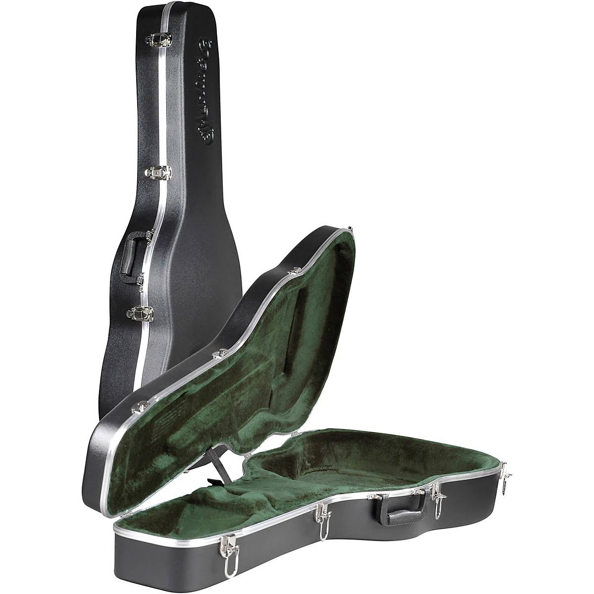 Black Molded Acoustic Guitar Case C271020