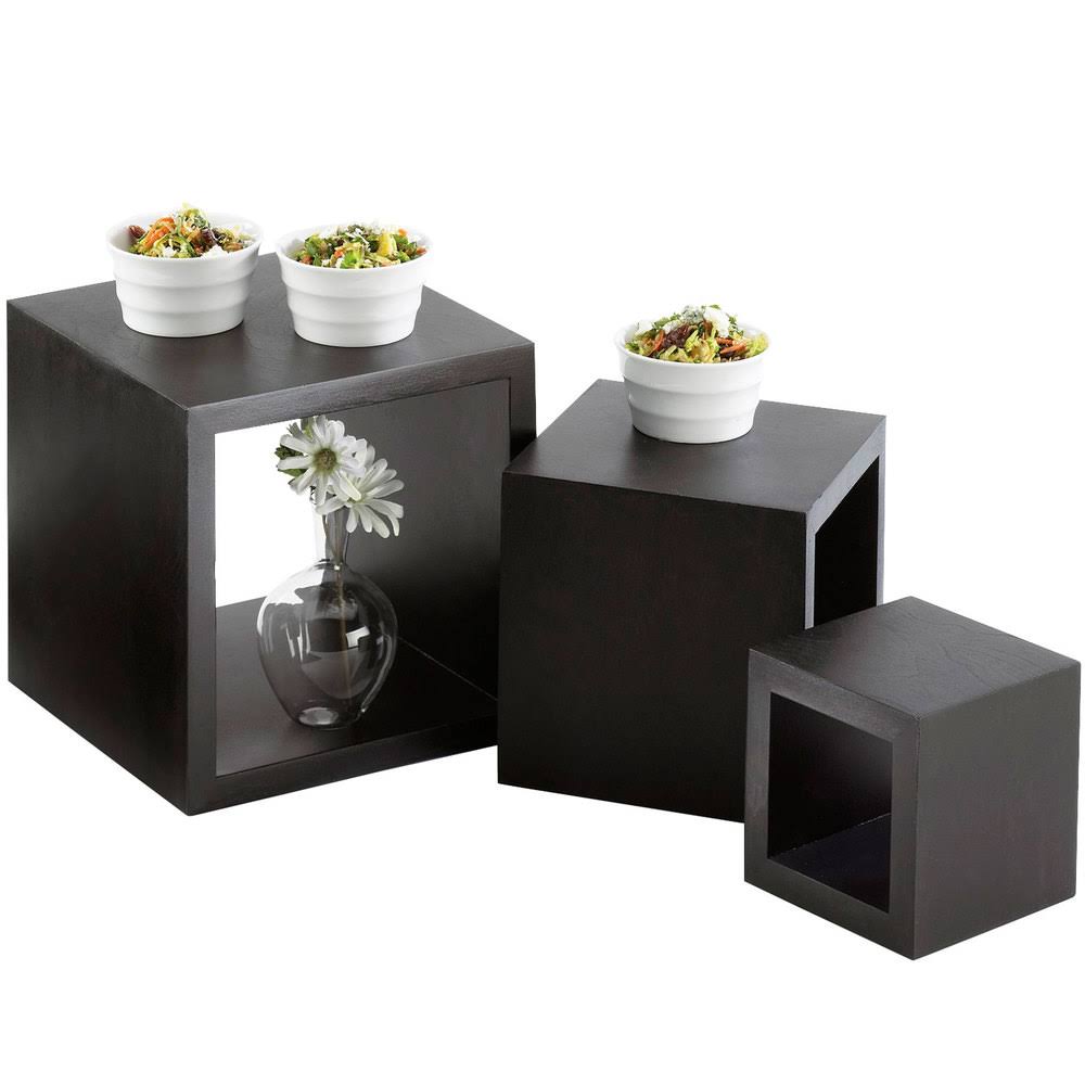 Cube Wood Riser Set T927