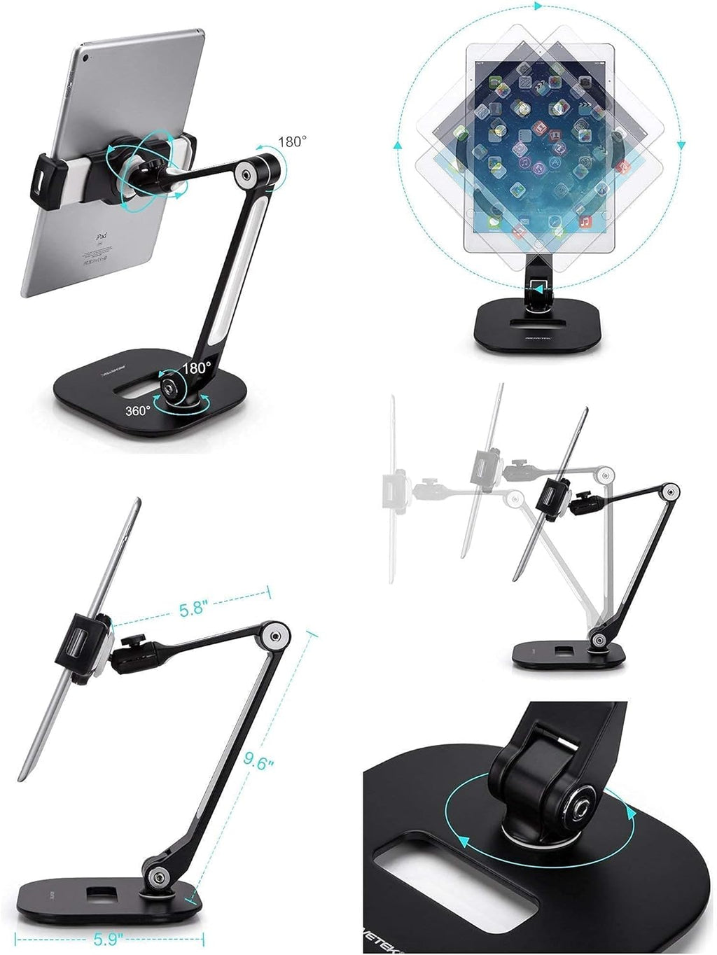 Aluminum Tablet Stand Pack of 2 J195