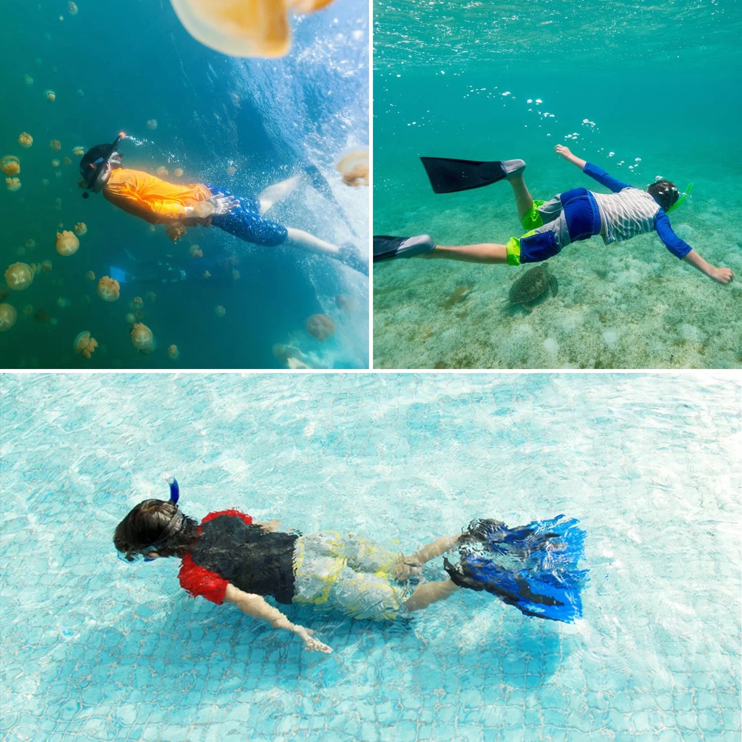 Snorkel Tube with Lens Adjustable Y7236