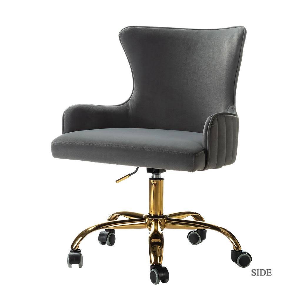 Grey Swivel Task Chair Q825