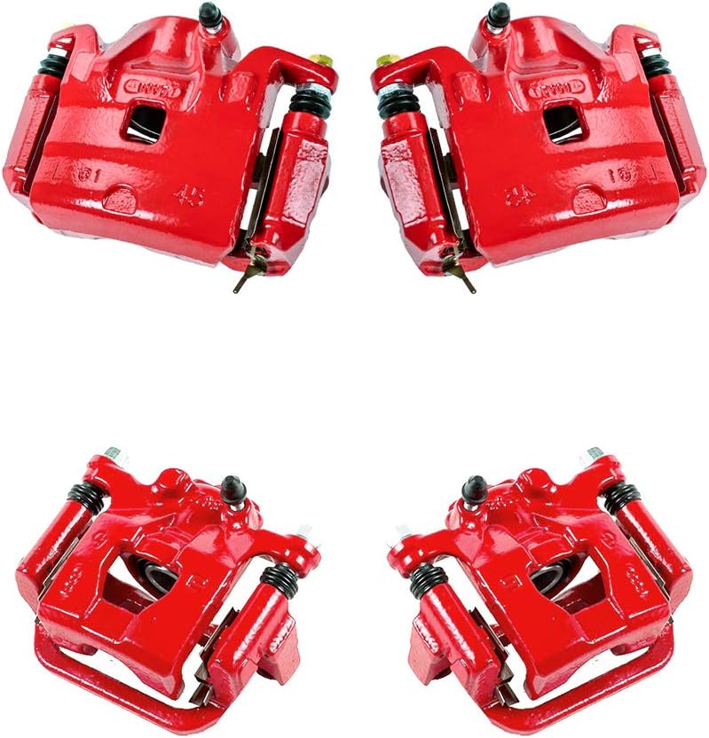 Red Coated Brake Calipers Brake Kit P67540