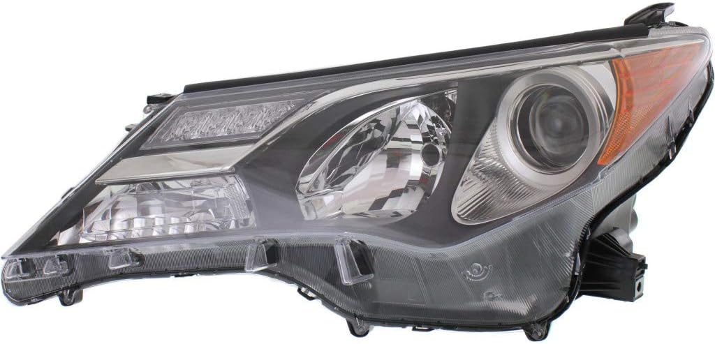 Passenger Side Headlight for Toyota RAV4 2013 2014 2015 R67047