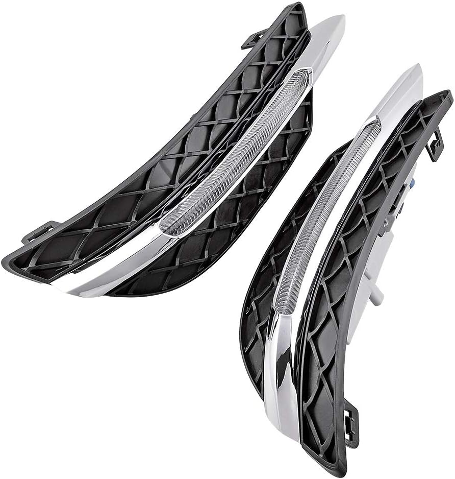 1 Pair LED DRL Daytime Running Lamp with Turn Signal Fog Light P49816
