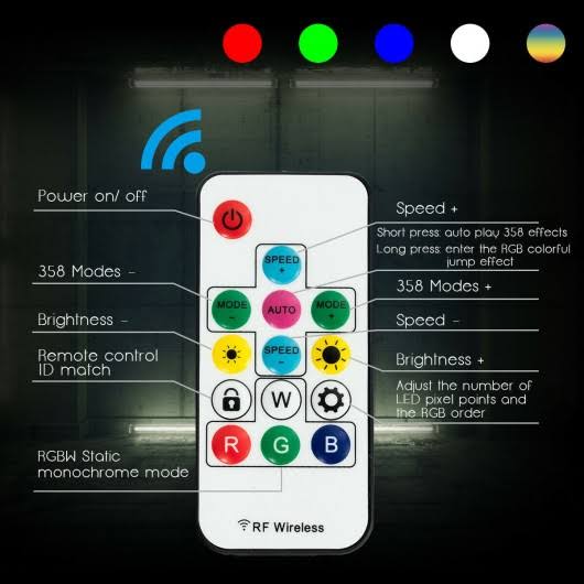 Red Massage Gaming Chair with RGB LED Lights S675
