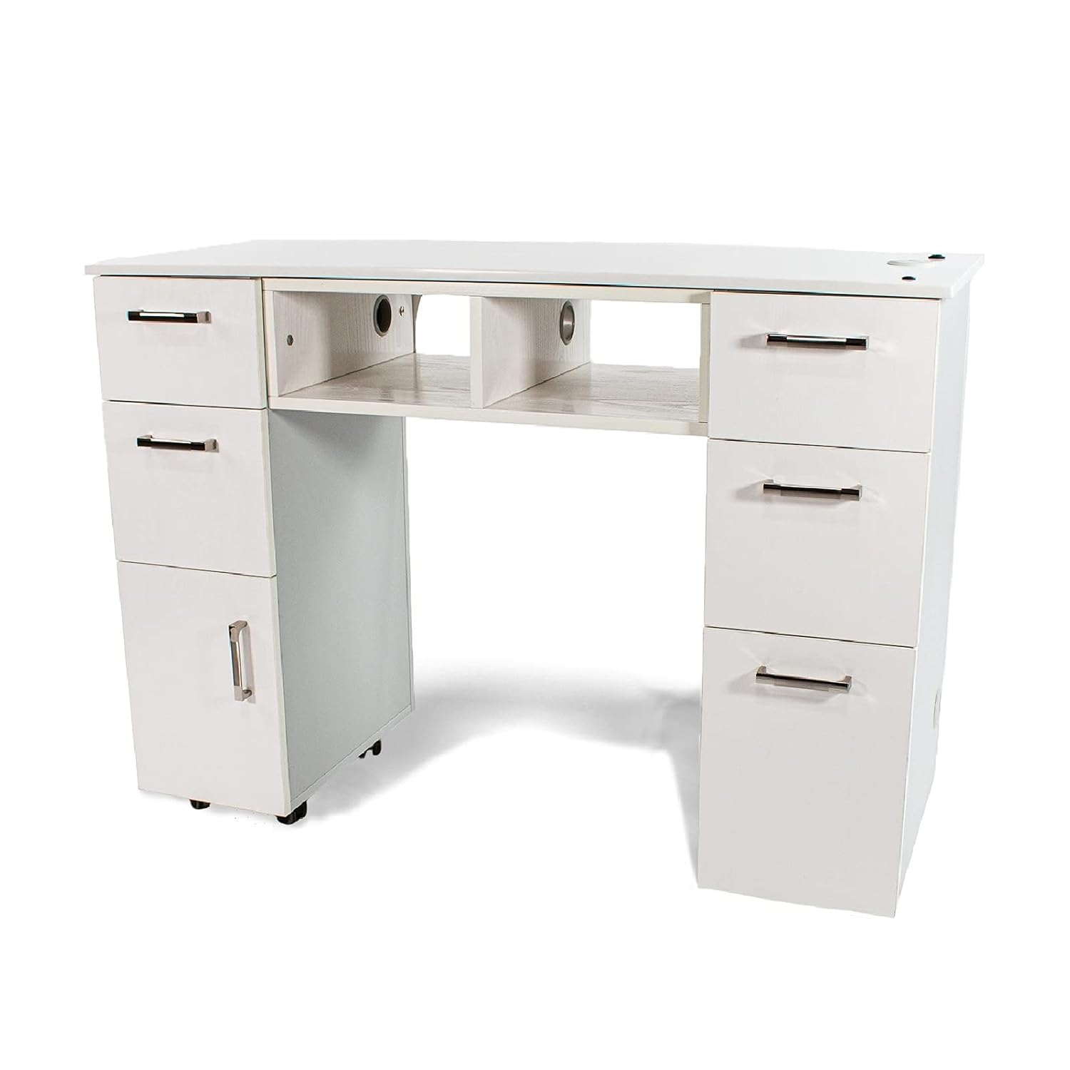 Ash Grey Stone Top Manicure Table S633341